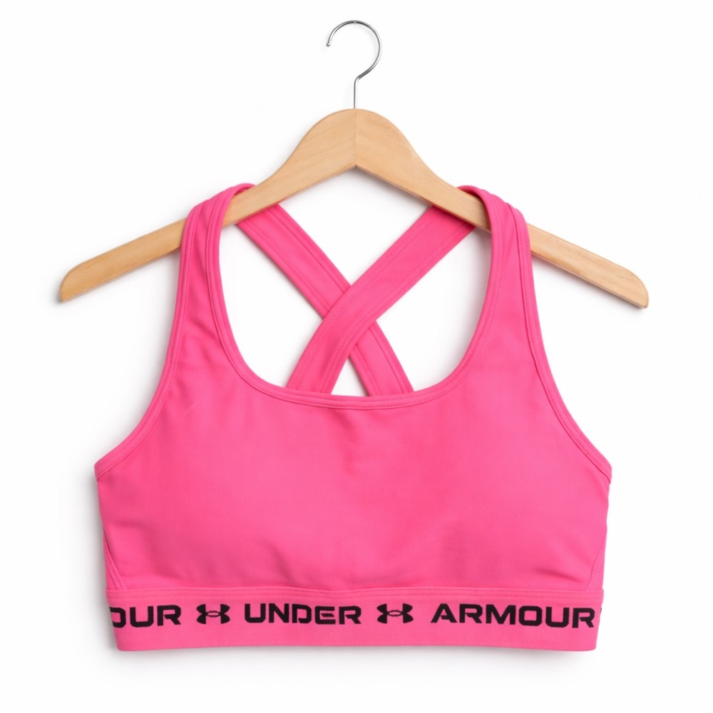 Under Armour Women's Pink Sports Bra small